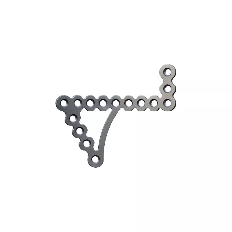 3.5mm Locking Pelvis Infrapectineal Plate