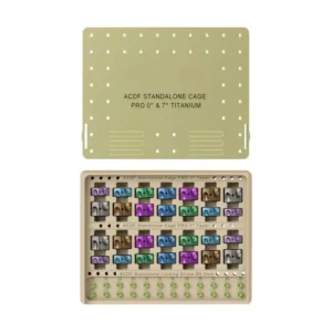 ACDF Standalone Cage Implant Set – Titanium