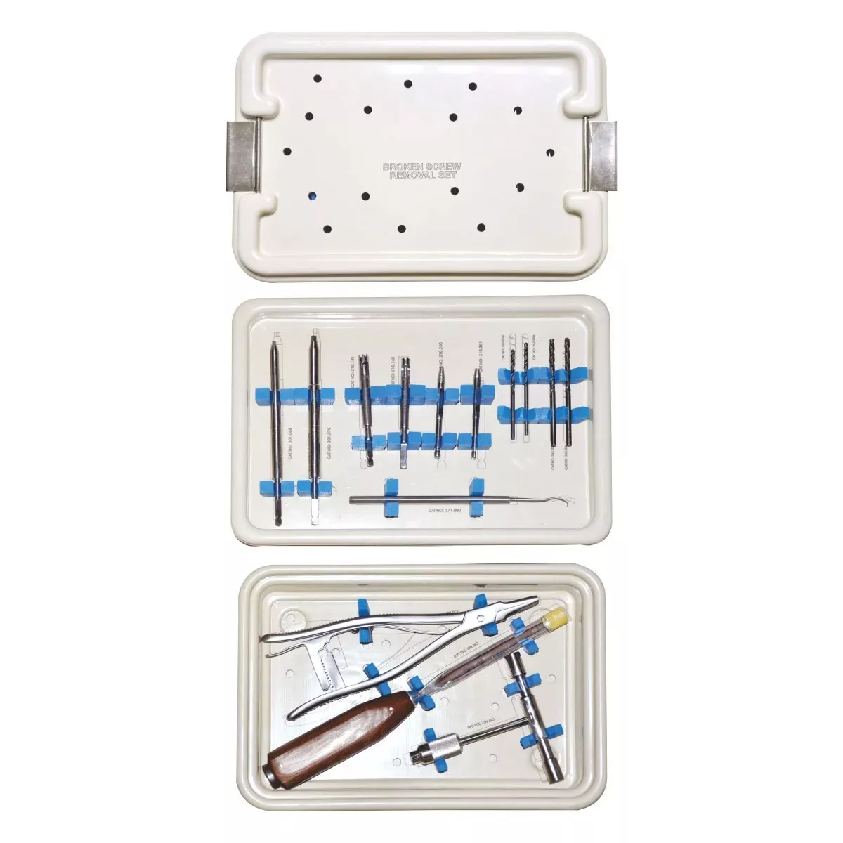Broken Screw Removal Instrument Set
