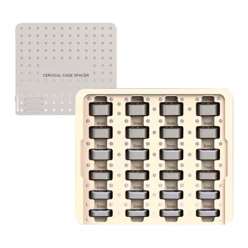 Implant Set For Cervical Cage Spacer – Titanium