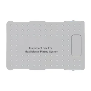 Instrument Box for Maxillofacial Plating System (Medical Grade Plastic)