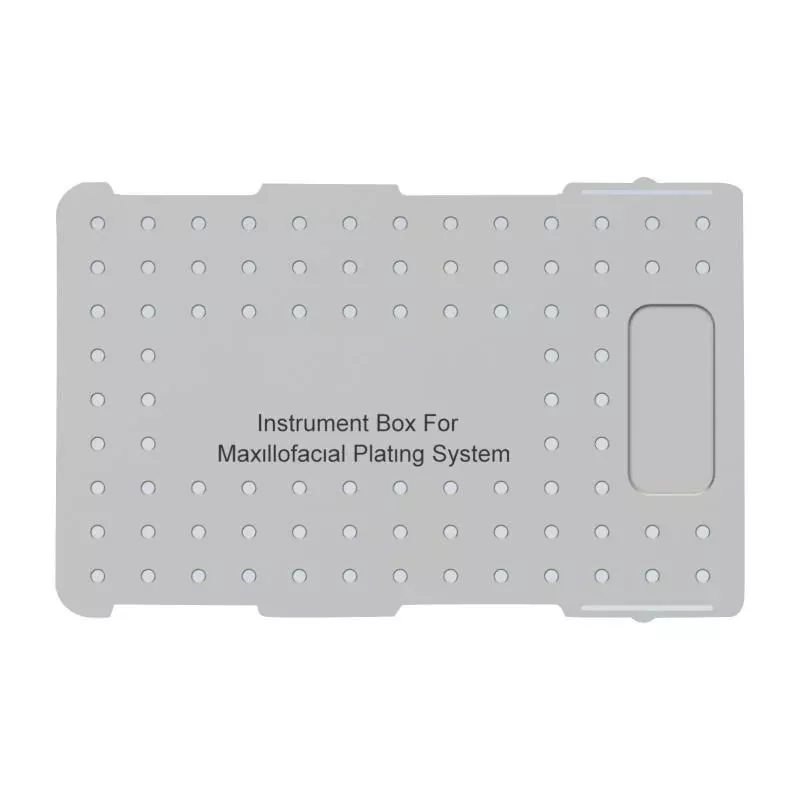 Instrument Box for Maxillofacial Plating System (Medical Grade Plastic)