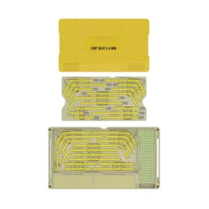 Mandibular Maxillofacial Reconstruction Plate (2.4mm Thickness) 2.4mm Screws System