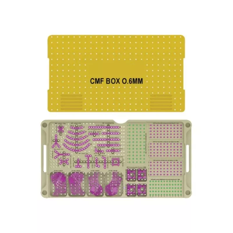 Mini Maxillofacial Plate (0.6mm Thickness) 1.5mm Screws System