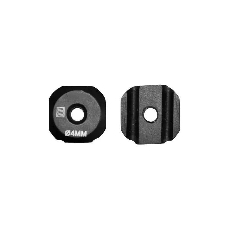 Small Open Fixing Element for 4.0mm Dia Rods With Threads