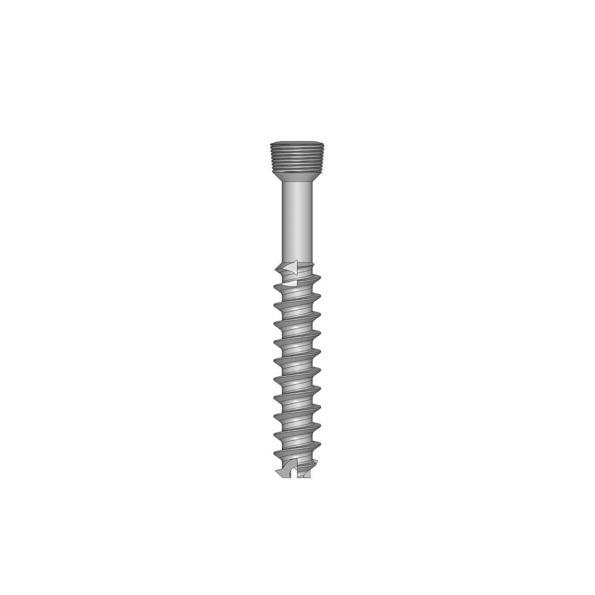 Locking 7.0mm Cannulated Cancellous Screw 32mm Thread (Hex Drive) (Use with Locking Proximal Femur Plate)