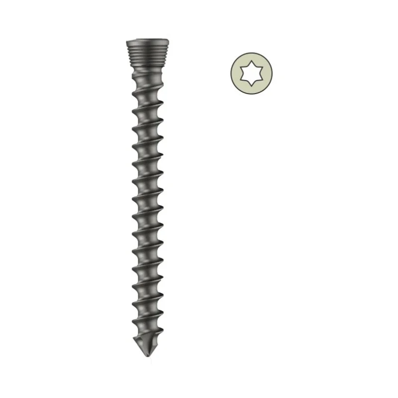 5.0mm Locking Head Cancellous Screw Full Thread – Self Tapping (Star Drive)