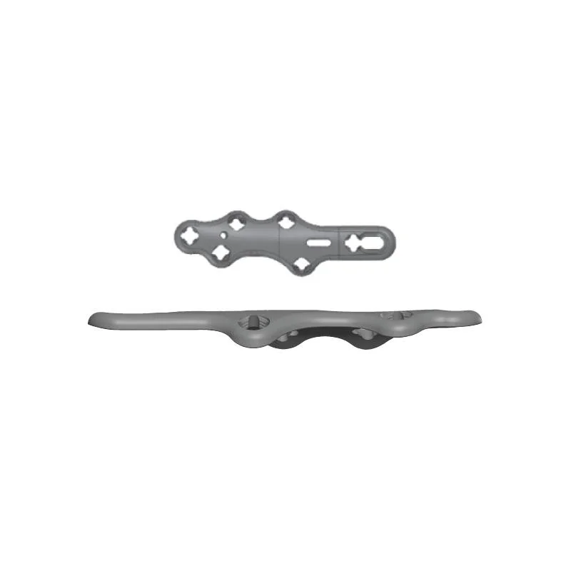 Variolock Metatarsophalangeal Fusion Plate 2.4/2.7mm (6 Hole) 0° Right – Titanium