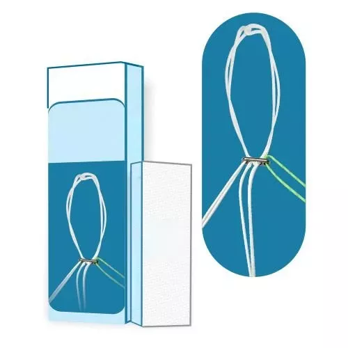 FLEXLOOP Endo Button with Adjustable Loop – Titanium – Sterile Suture – Uhmwpe