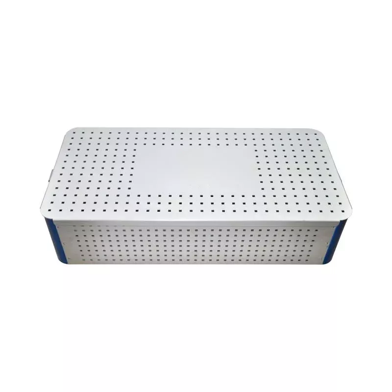 Graphic Aluminium Instrument Box for Femur Nail Fixed angle Jig with Three Trays