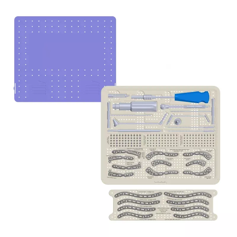 Implant & Instrument Box for Variolock Clavicle Plate 2.4/2.7mm System