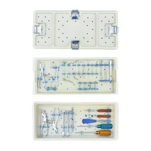 Locking Small Fragment Instrument Set With Graphic Box